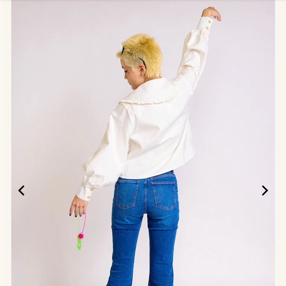 Kina and Tam Tongue Tied Blouse - Picture 3 of 7